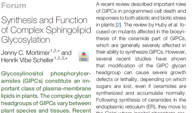 Figure from the GIPC glycosylation TiPS forum piece.