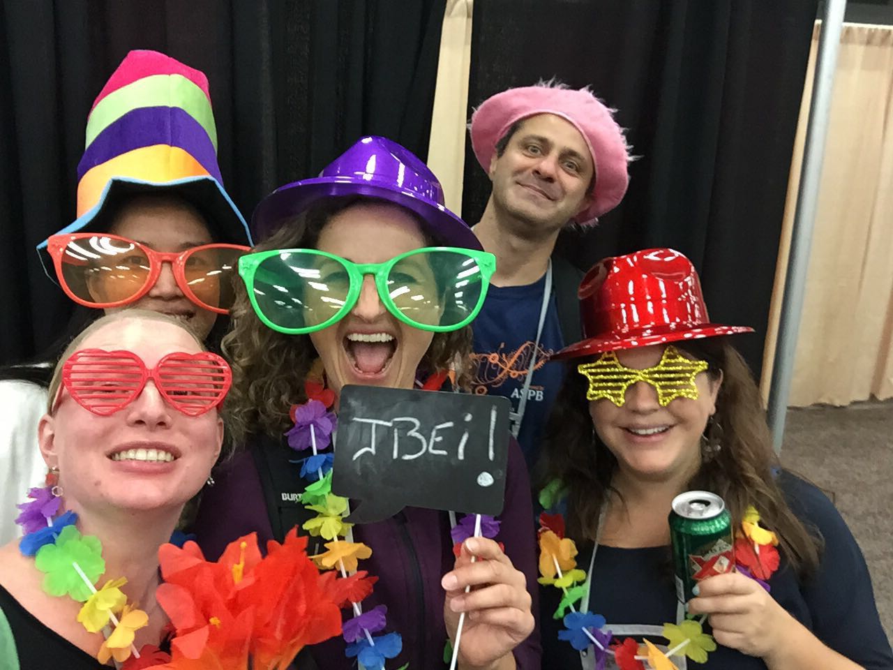 The lab at the ASPB annual meeting in Austin.